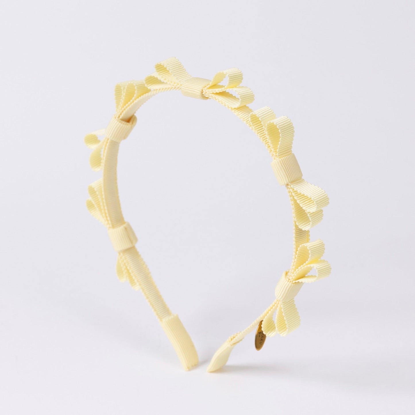 Mini Ribbon Headband【YELLOW】