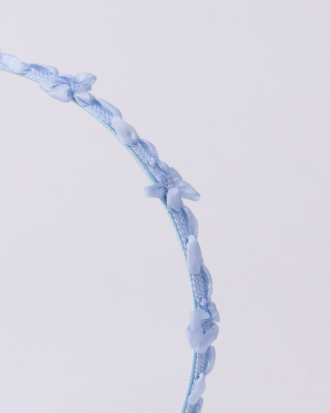 Floral Tape Headband【BLUE】