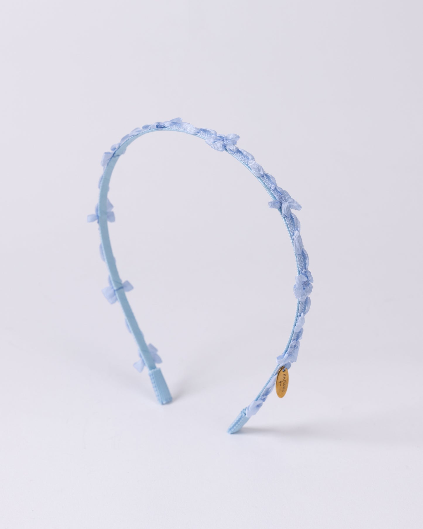 Floral Tape Headband【BLUE】