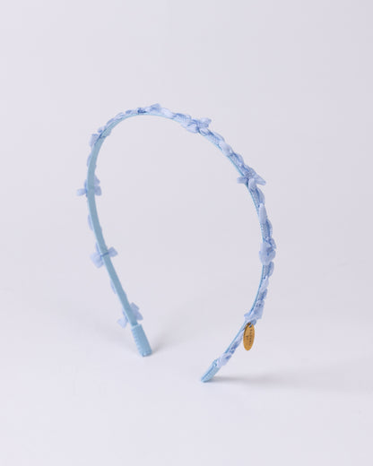Floral Tape Headband【BLUE】