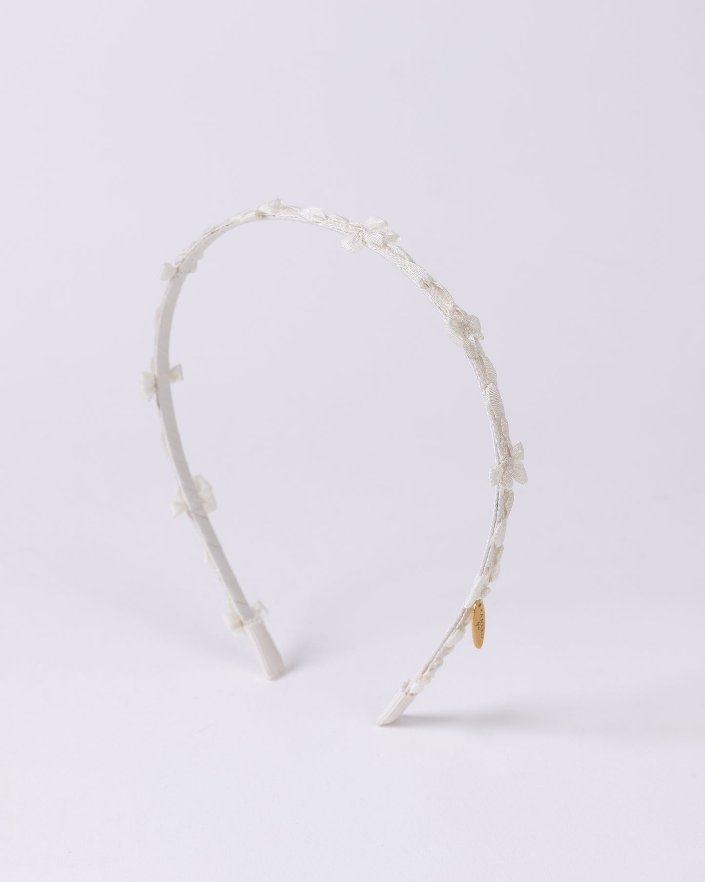 Floral Tape Headband【IVORY】
