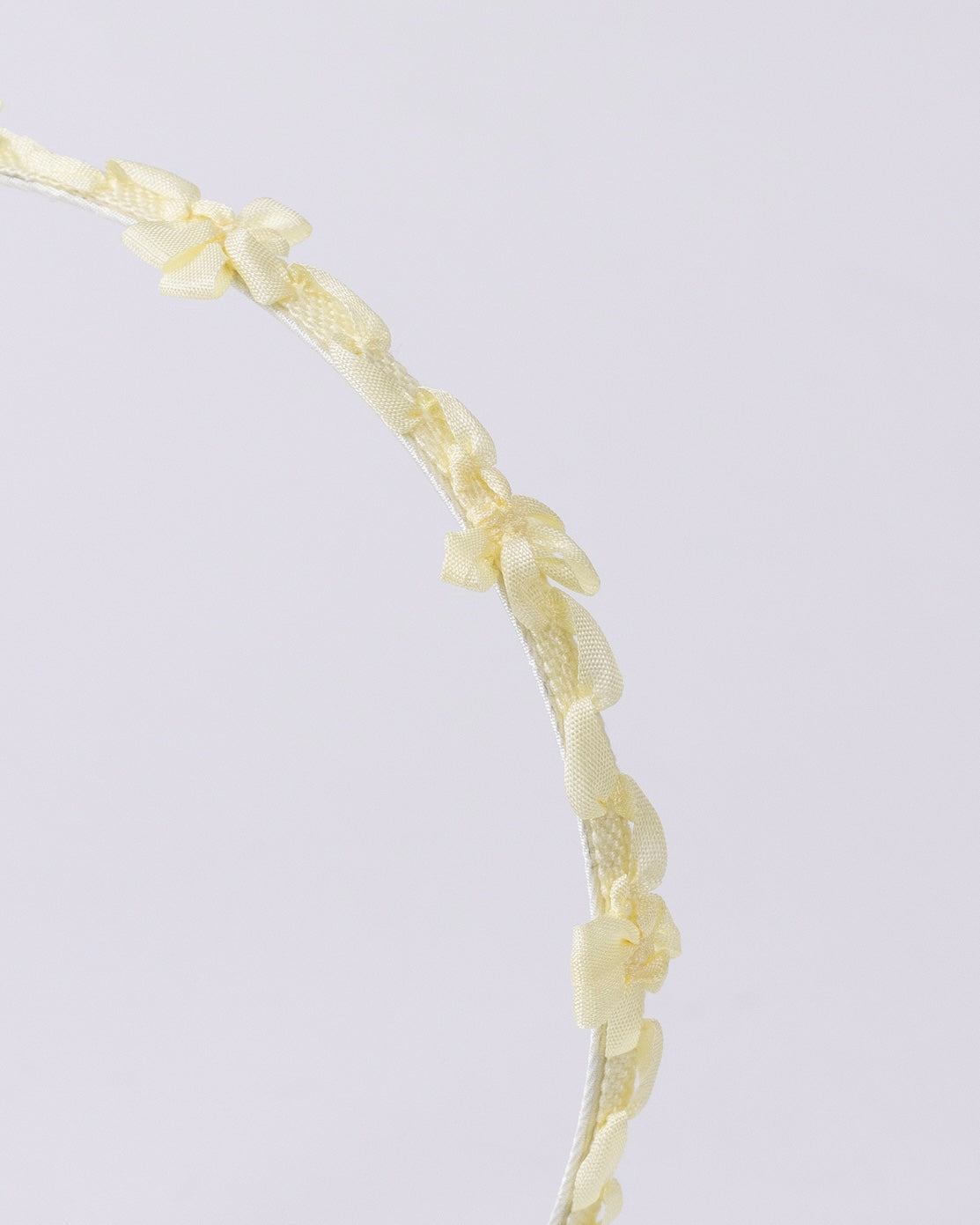 Floral Tape Headband【YELLOW】