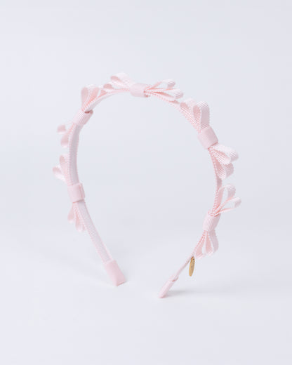 Mini Ribbon Headband【SAKURA PINK】