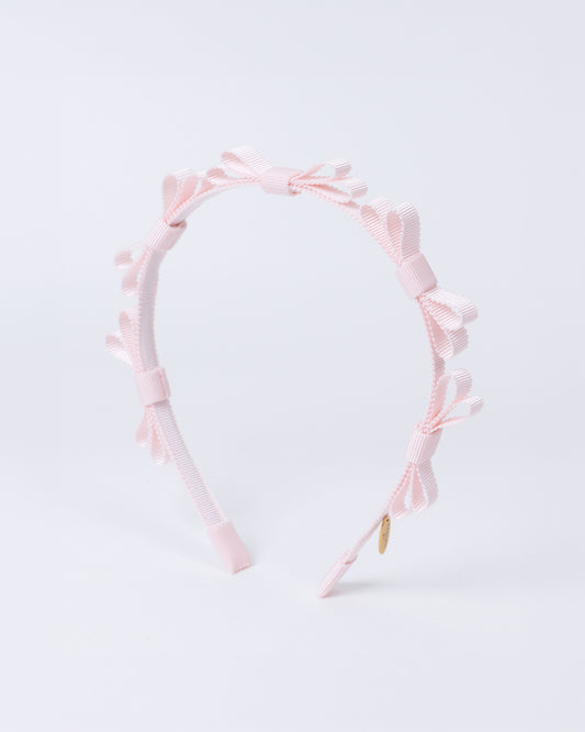 Mini Ribbon Headband【SAKURA PINK】