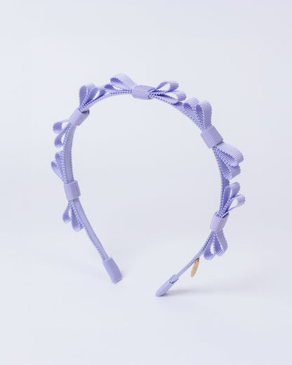 Mini Ribbon Headband【LAVENDER】