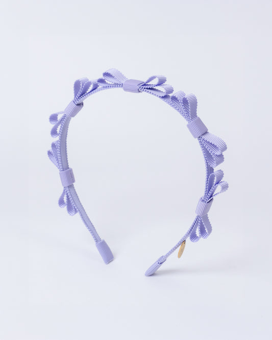 Mini Ribbon Headband【LAVENDER】