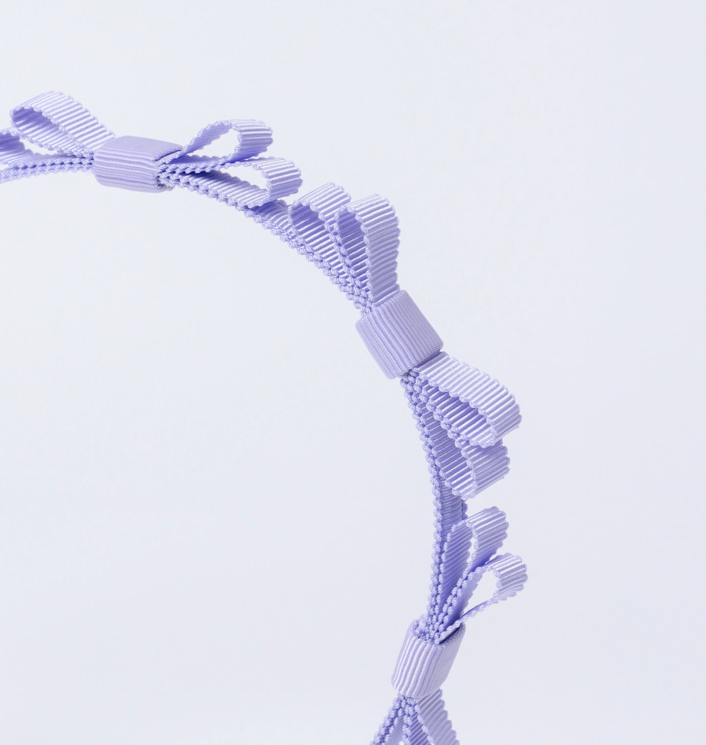 Mini Ribbon Headband【LAVENDER】