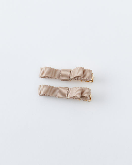 Mini Ribbon Hair Clip【GEIGE】