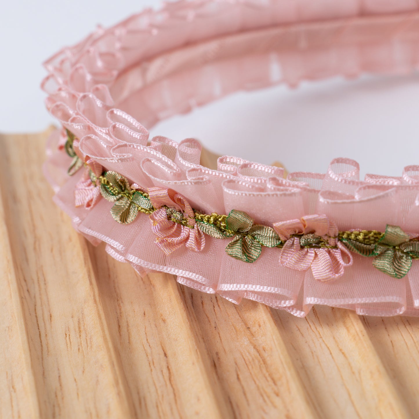 Organdy Blossom Headband【PINK】