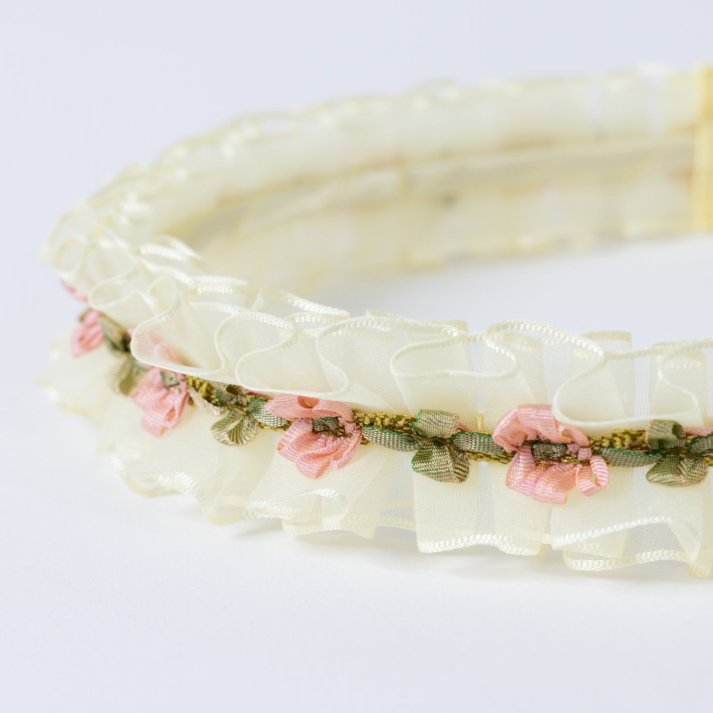 Organdy Blossom Headband【YELLOW】