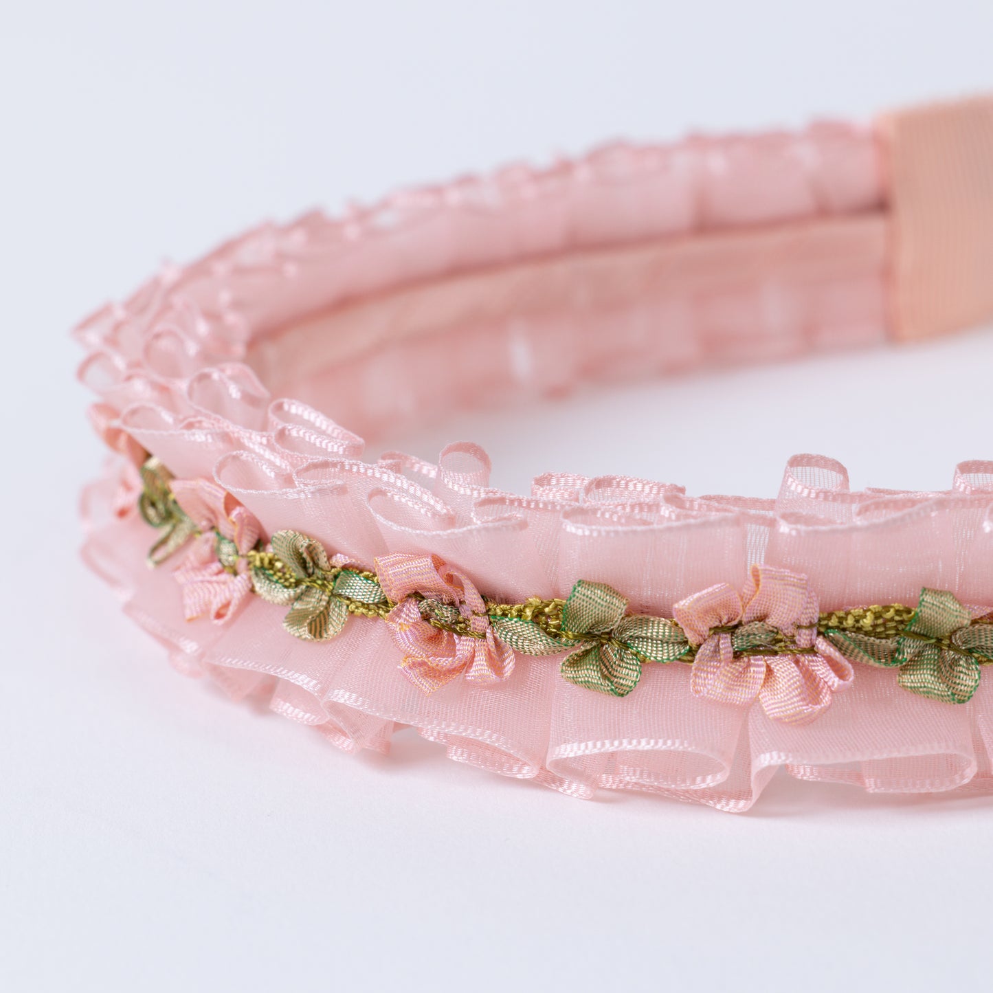 Organdy Blossom Headband【PINK】