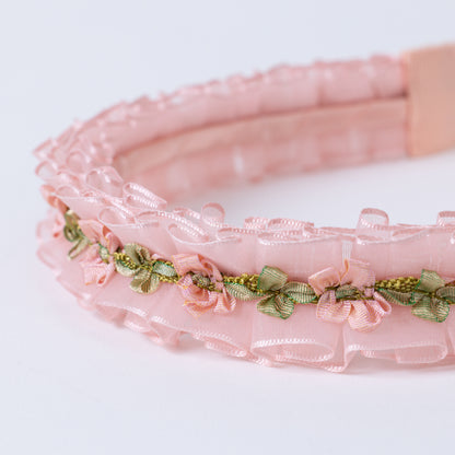 Organdy Blossom Headband【PINK】