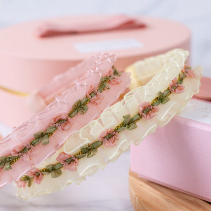 Organdy Blossom Headband【PINK】