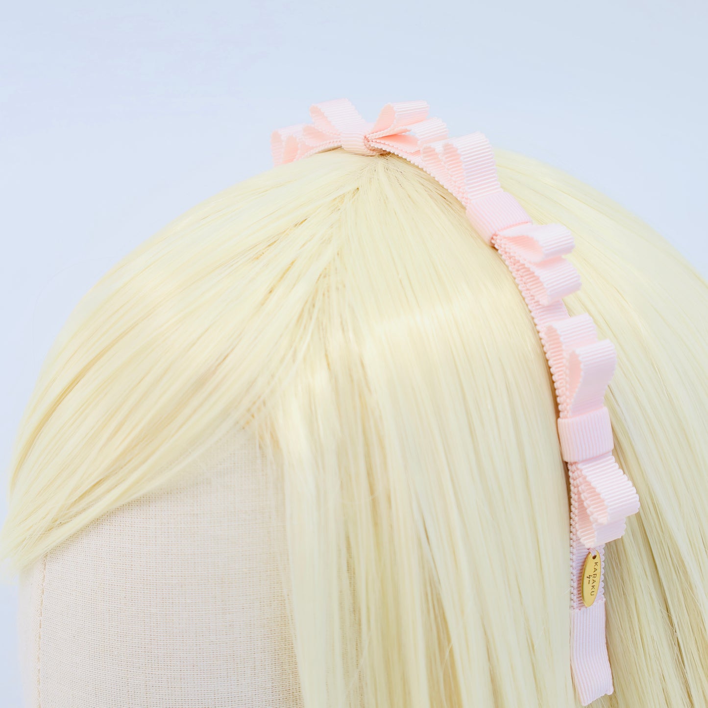 Mini Ribbon Headband【SAKURA PINK】