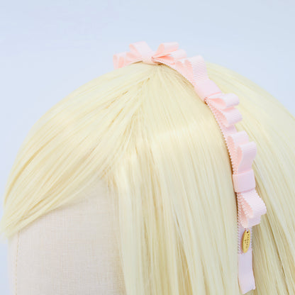 Mini Ribbon Headband【SAKURA PINK】