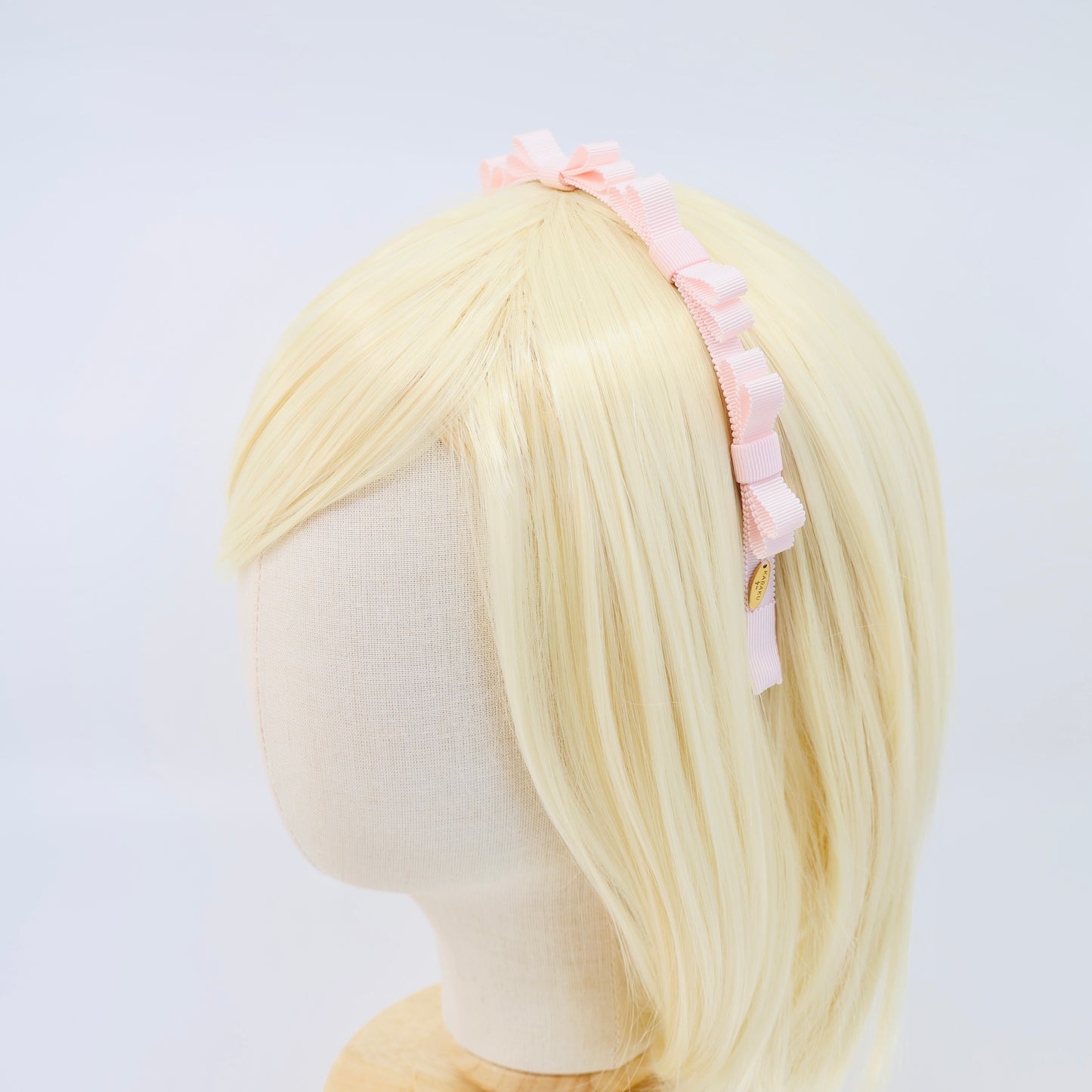 Mini Ribbon Headband【SAKURA PINK】