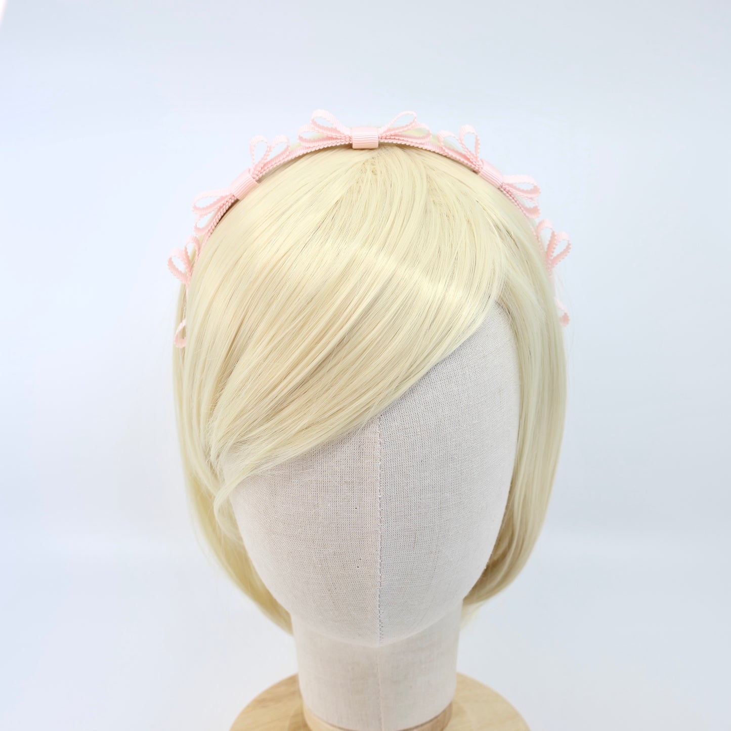 Mini Ribbon Headband【SAKURA PINK】